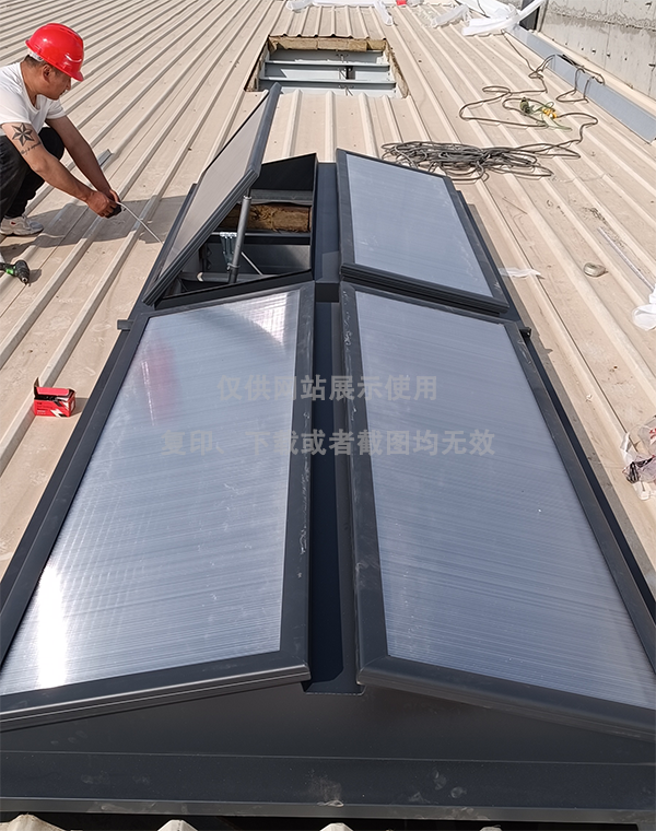 兰州王老吉生产车间新疆排烟天窗