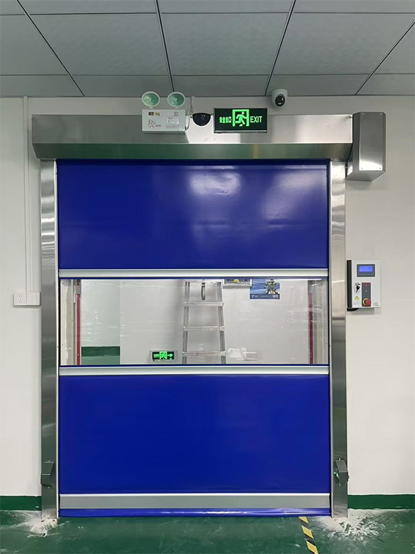 新疆快速新疆卷帘门在冷链物流仓储区的应用实践